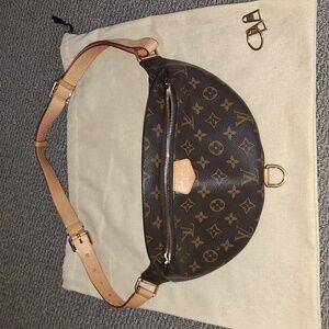 FLASH SALE DISCOUNT! 24HRS ONLY! Bum Bag Canvas Louis Vuitton Print ONLY